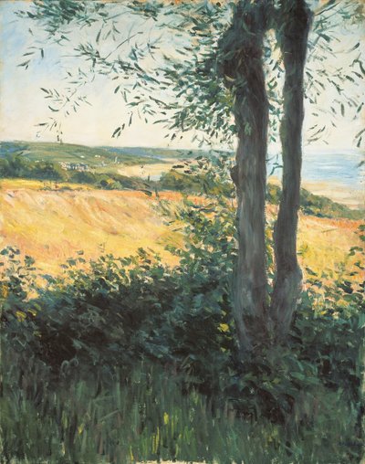 By the Sea, Normandy by Gustave Caillebotte