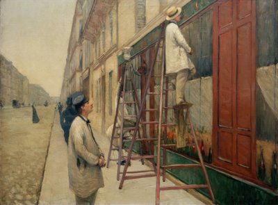 The House Painters by Gustave Caillebotte