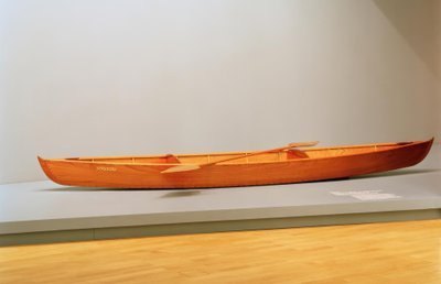 Paddle Boat / G. Caillebotte (?), Photo by Gustave Caillebotte