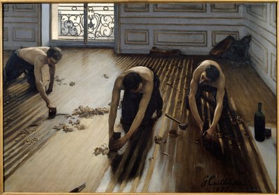 Parquet planers by Gustave Caillebotte