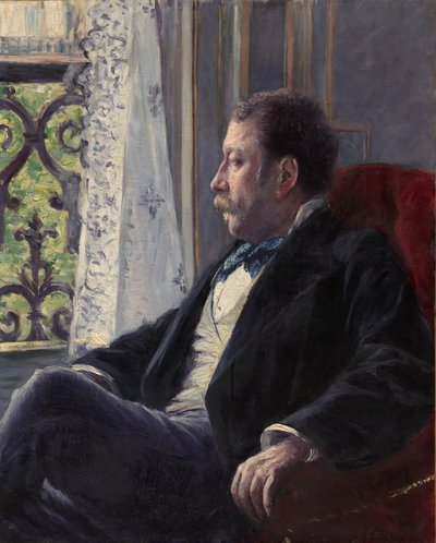 Portrait of a Man by Gustave Caillebotte