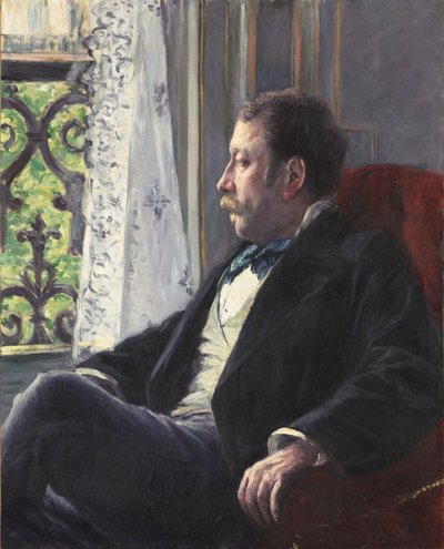 Portrait of a Man by Gustave Caillebotte