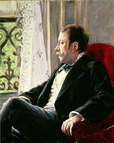 Portrait of a Man by Gustave Caillebotte