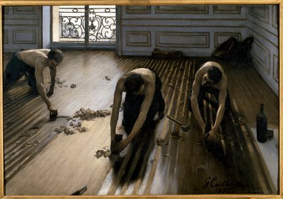 The Floor Scrapers by Gustave Caillebotte
