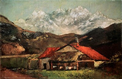A Hut in the Mountains, c1874 by Gustave Courbet