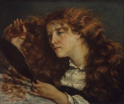 Jo, La Belle Irlandaise, 1865-66 by Gustave Courbet