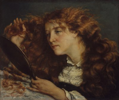 Jo, La Belle Irlandaise by Gustave Courbet