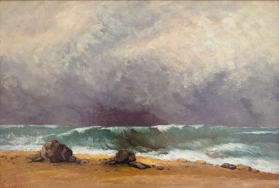 The Wave by Gustave Courbet