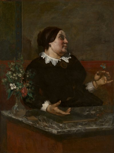 Mother Grégoire by Gustave Courbet