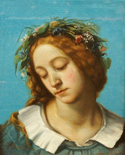 Ophelia by Gustave Courbet