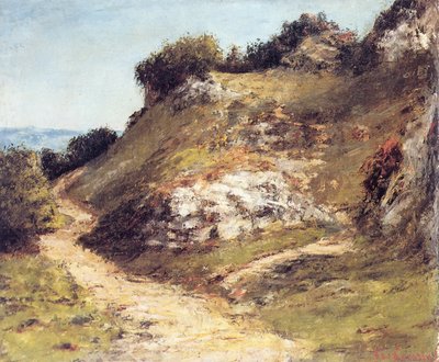 Path in the Rocks by Gustave Courbet