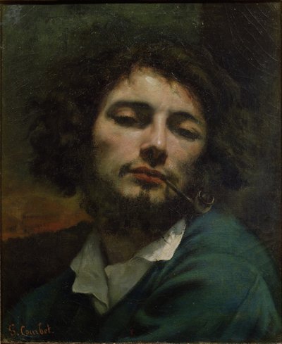 Self-Portrait by Gustave Courbet
