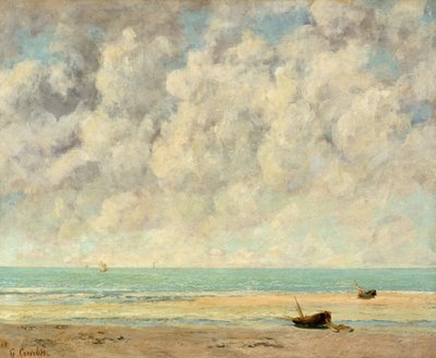 The Calm Sea by Gustave Courbet