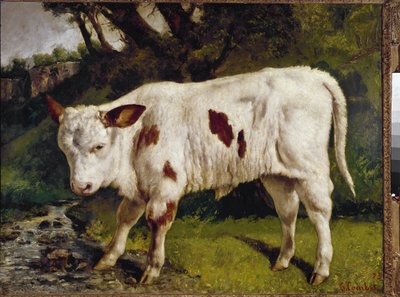 The Calf by Gustave Courbet