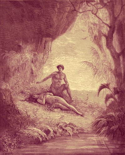 Adam and Eve by Gustave Dore