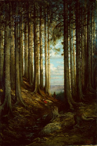 Alpine Scene by Gustave Dore