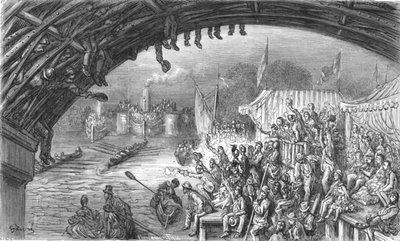 Barnes Bridge by Gustave Dore