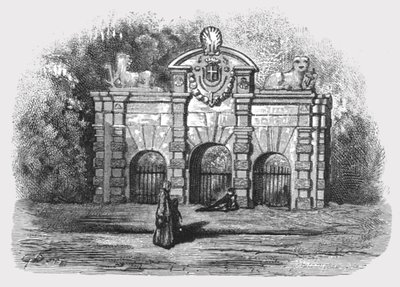 Buckingham Gate by Gustave Dore