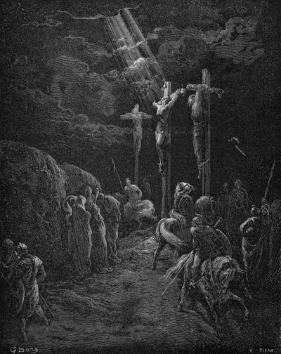 Crucifixion of Jesus by Gustave Dore