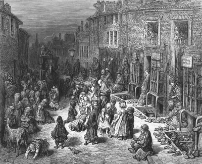 Dudley Street, Seven Dials, 1872 by Gustave Dore