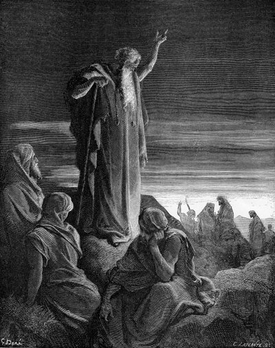 Ezekiel by Gustave Dore