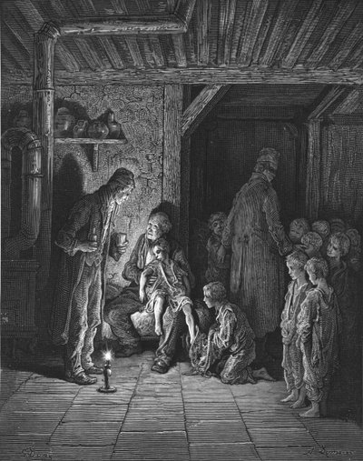 Found in the Street by Gustave Dore