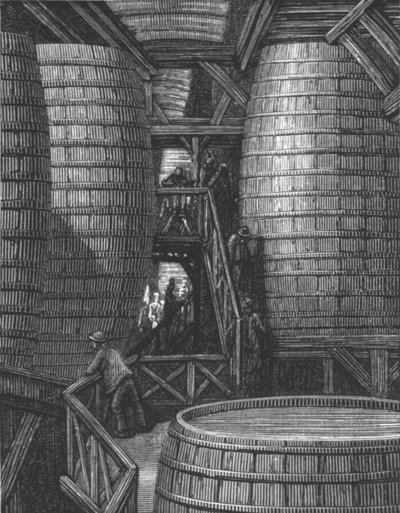 In the Brewery by Gustave Dore