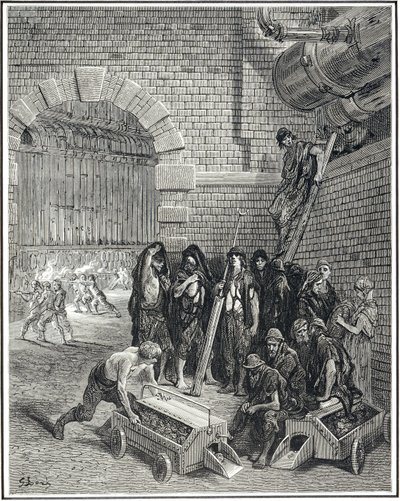 Lambeth Gas Works by Gustave Dore