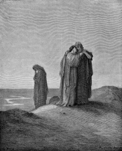 Naomi and Her Daughters-in-Law by Gustave Dore