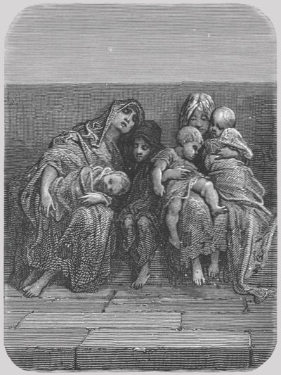 Resting on the Bridge, 1872 by Gustave Dore