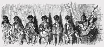 The Christy Minstrels by Gustave Dore