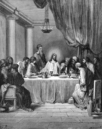The Last Supper by Gustave Dore
