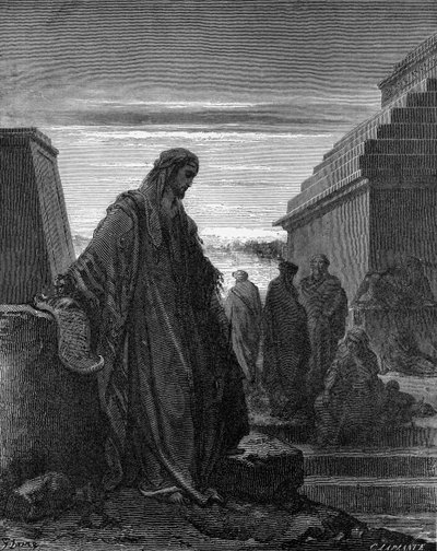 The prophet Daniel by Gustave Dore