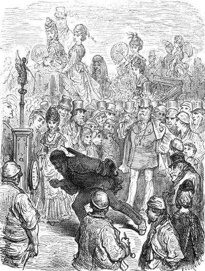 Trial of Strength by Gustave Dore