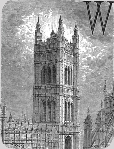 Victoria Tower, 1872 by Gustave Dore