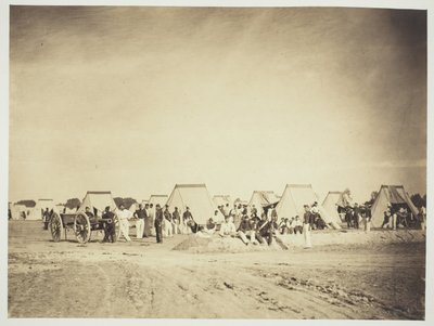 Artillery Encampment, Camp de Châlons by Gustave Le Gray