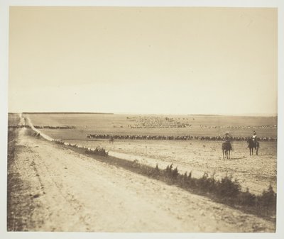 Maneuvers, Camp de Châlons by Gustave Le Gray