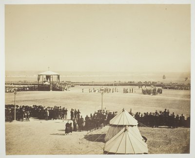 Mass, Camp de Châlons by Gustave Le Gray