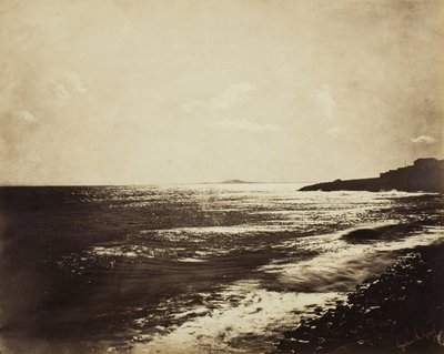 Mediterranean with Mount Agde by Gustave Le Gray