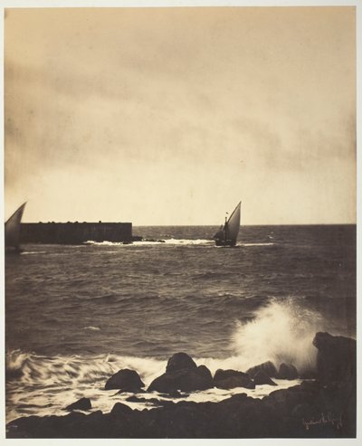 The Breaking Wave by Gustave Le Gray