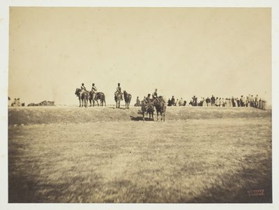 Untitled [cavalry], 1857 by Gustave Le Gray