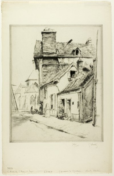 The Apse of St. Remy of Troyes by Gustave Leheutre