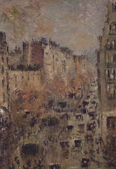 The Boulevard Raspail, 1928 by Gustave Loiseau