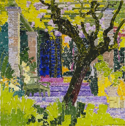 The Lively Village by Gustave Loiseau