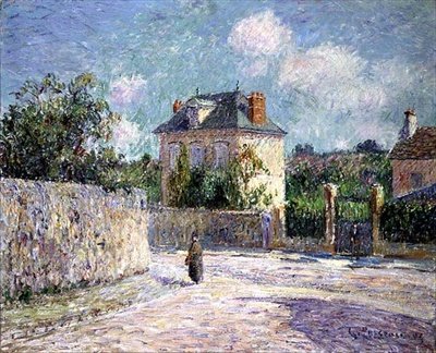 The Small Bourgeois House by Gustave Loiseau