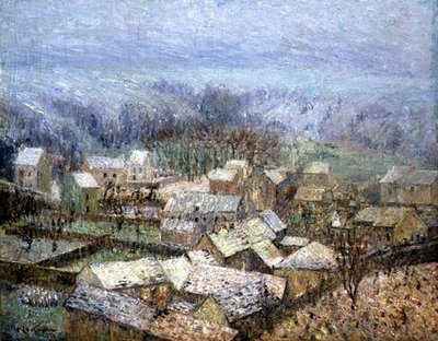 Winter at Pontoise by Gustave Loiseau