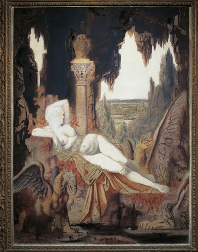 Fairy with Griffons by Gustave Moreau