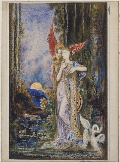 The Inspiration by Gustave Moreau