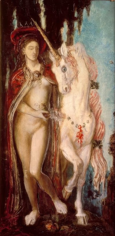 The Unicorn by Gustave Moreau
