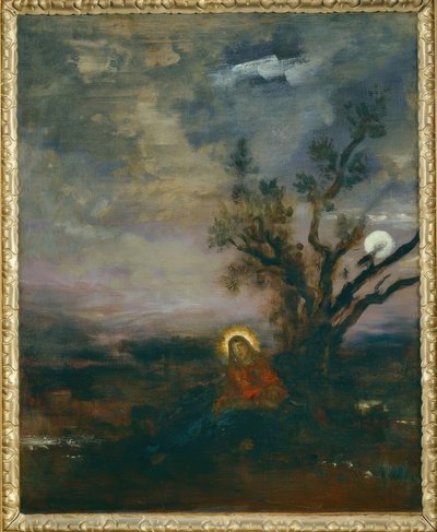 Christ in the Garden of Olives by Gustave Moreau